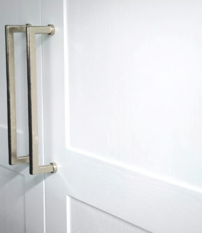 Dauby STUK DEURGREEP PPH WIT BRONS (WB) 350mm