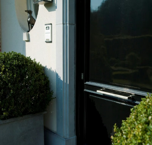 Dauby STUK DEURGREEP PPH WIT BRONS (WB) 350mm