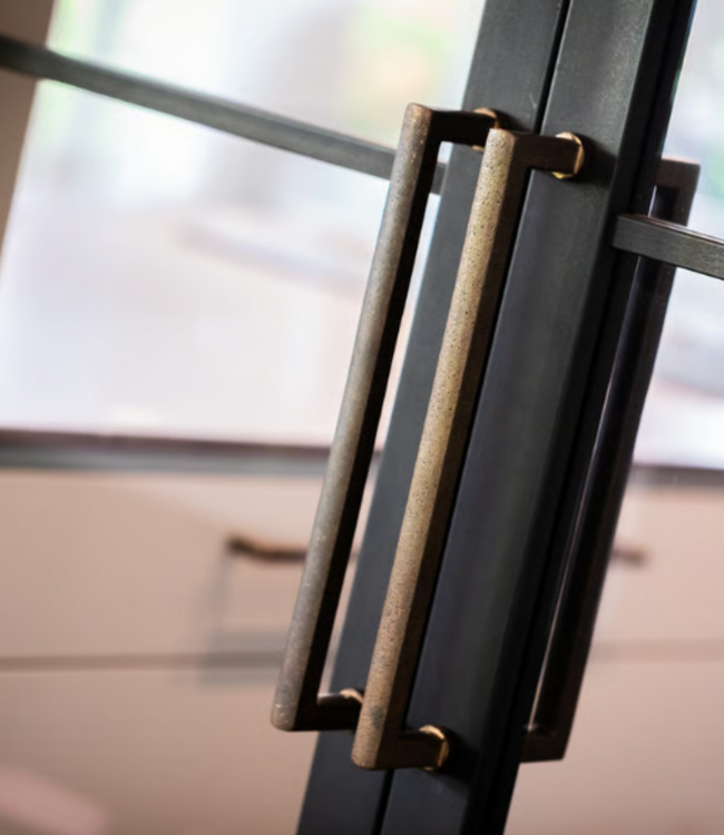 Dauby STUK DEURGREEP PPH RUW BRONS (RB) 350mm