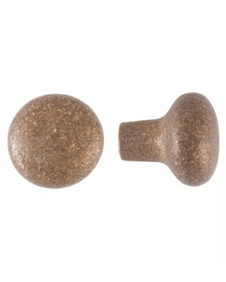 Dauby STUK MEUBELKNOP PT-45 RUW BRONS (RB) 45mm