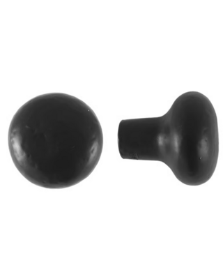 Dauby STUK MEUBELKNOP PT-45 VEROUDERD IJZER - ZWART (VO) 45mm