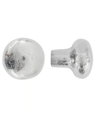 Dauby STUK MEUBELKNOP PT-45 WIT BRONS (WB) 45mm