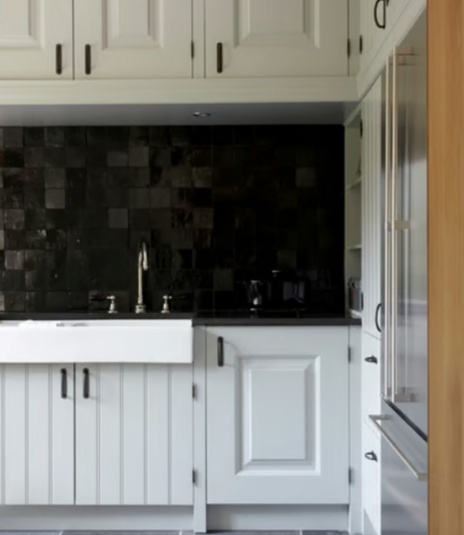 Dauby STUK MEUBELGREEP PMR-96 VEROUDERD IJZER - ZWART (VO) 96mm