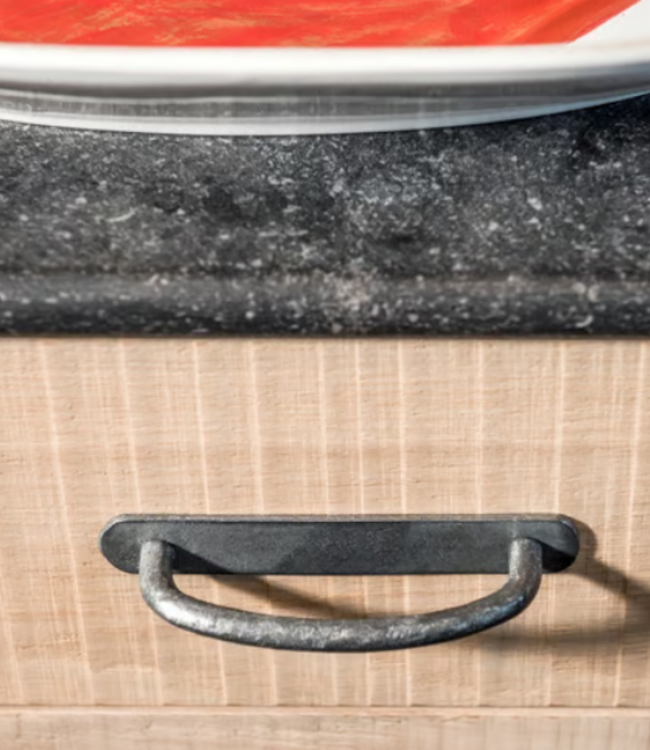 Dauby STUK MEUBELGREEP PMR-96 RUW METAAL (RM) 96mm