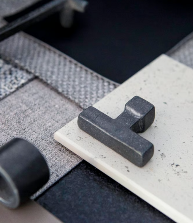 Dauby STUK MEUBELKNOP PQT RUW METAAL (RM)