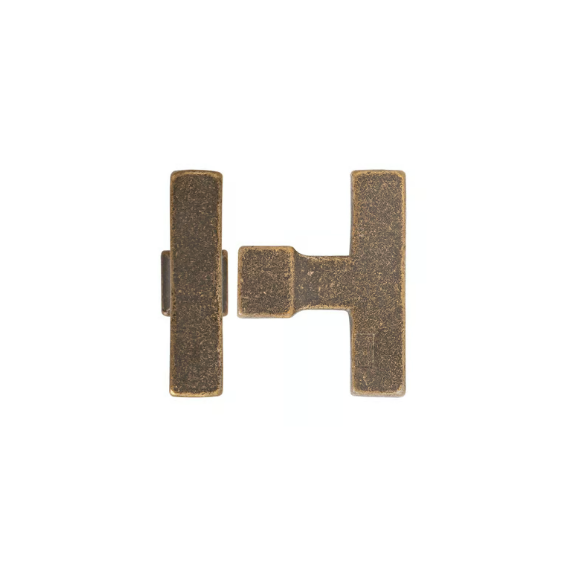 Dauby STUK MEUBELKNOP PQT RUW BRONS (RB)