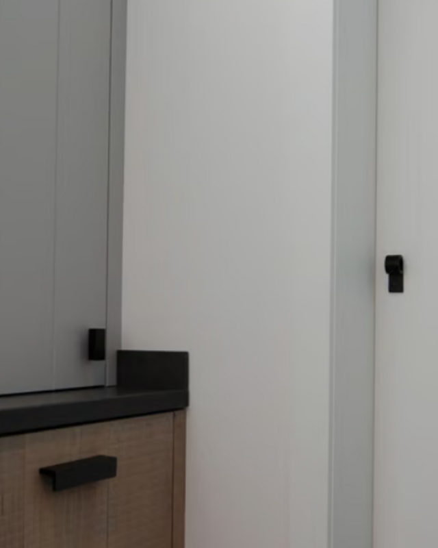 Dauby STUK MEUBELGREEP PML32/50 VEROUDERD IJZER - ZWART (VO) L50mm