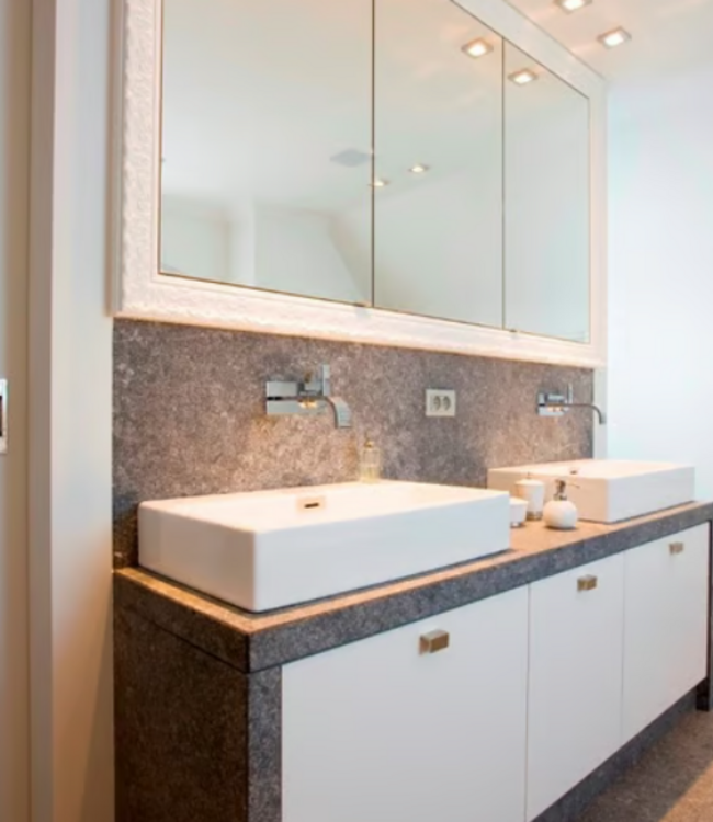 Dauby STUK MEUBELGREEP PML32/50 WIT BRONS (WB) L50mm