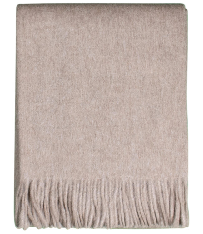 Van Buren sinds 1861 Alpaca Plaid | Lichtbeige | 200x150cm