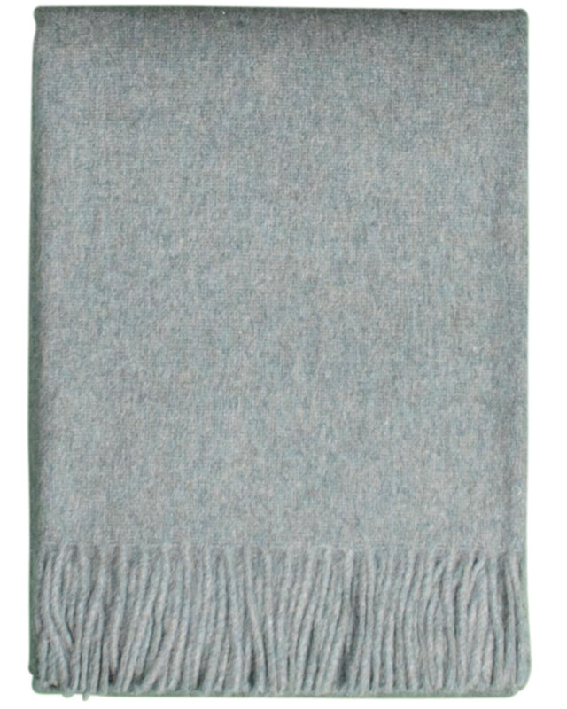 Van Buren sinds 1861 Alpaca Plaid | Mint | 200x150 cm