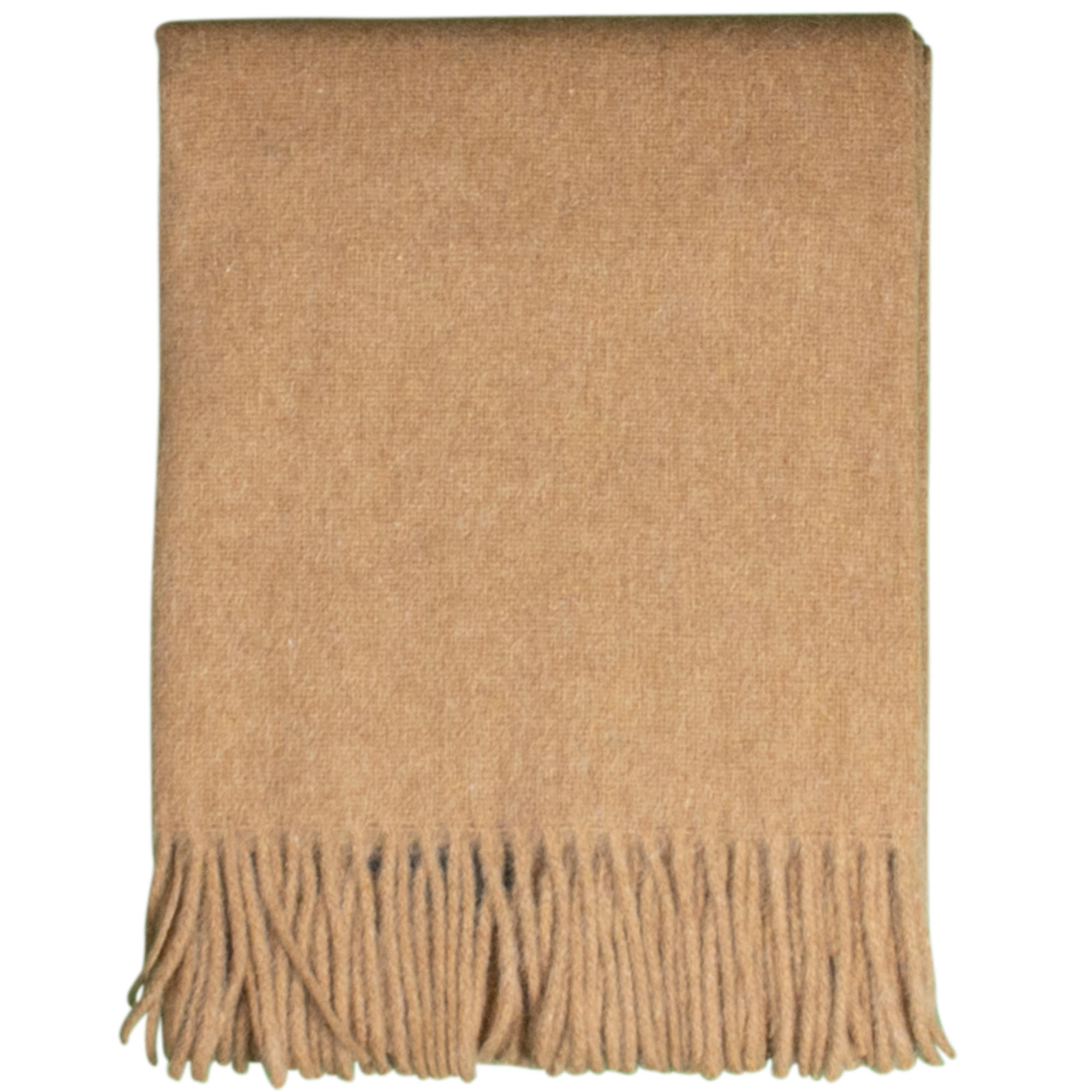 Van Buren sinds 1861 Alpaca plaid | okergeel | 200x150 cm