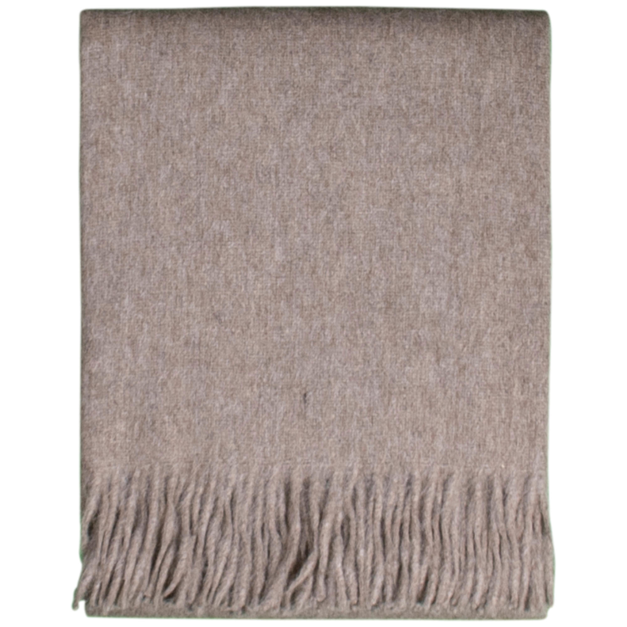Van Buren sinds 1861 Alpaca Plaid | Beige | 200x150cm