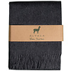 Alpaca plaid | antraciet | 200x150 cm