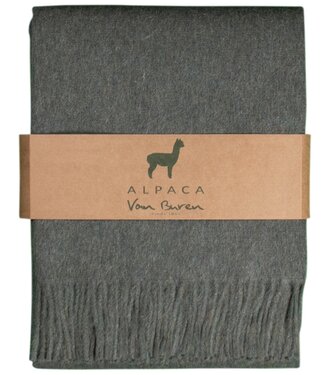 Van Buren sinds 1861 Alpaca Plaid | Donkergroen | 200x150 cm