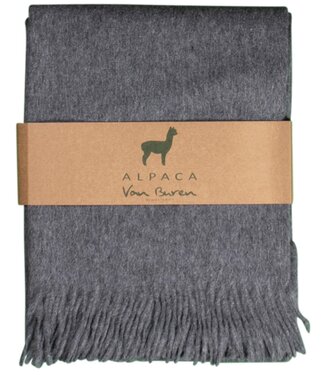 Van Buren sinds 1861 Alpaca Plaid | Grijs | 200x150cm