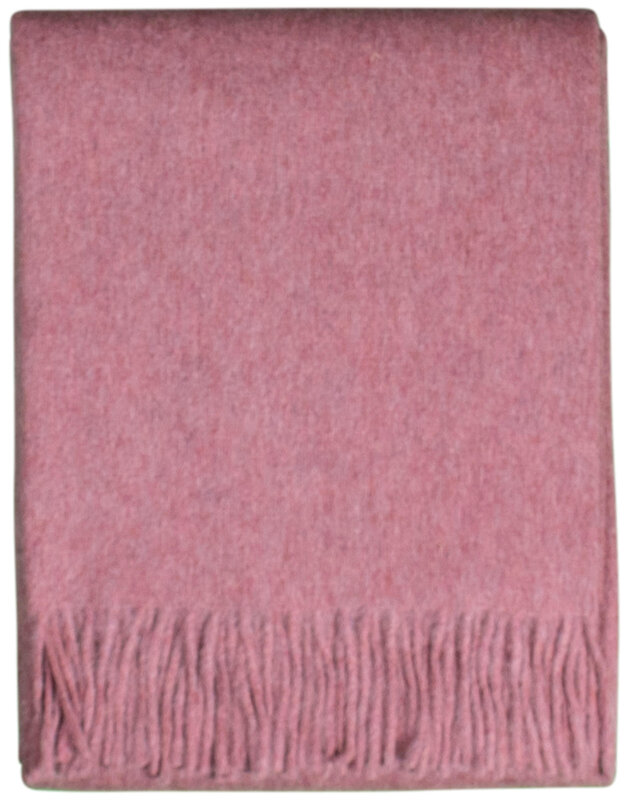 Van Buren sinds 1861 Alpaca Plaid | Roze | 200 x 150 cm