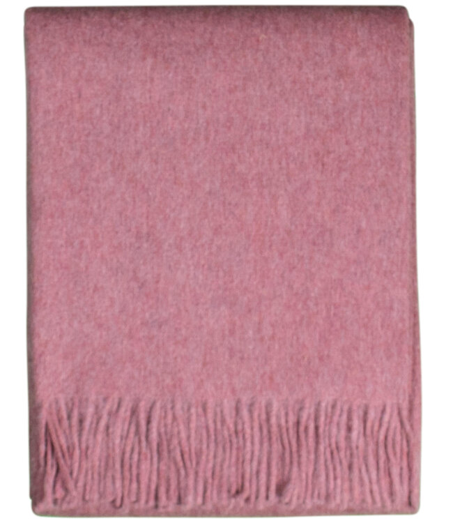 Van Buren sinds 1861 Alpaca Plaid | Roze | 200 x 150 cm