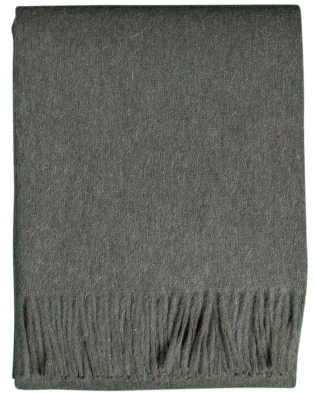 Van Buren sinds 1861 Alpaca Plaid | Donkergroen | 200x150 cm