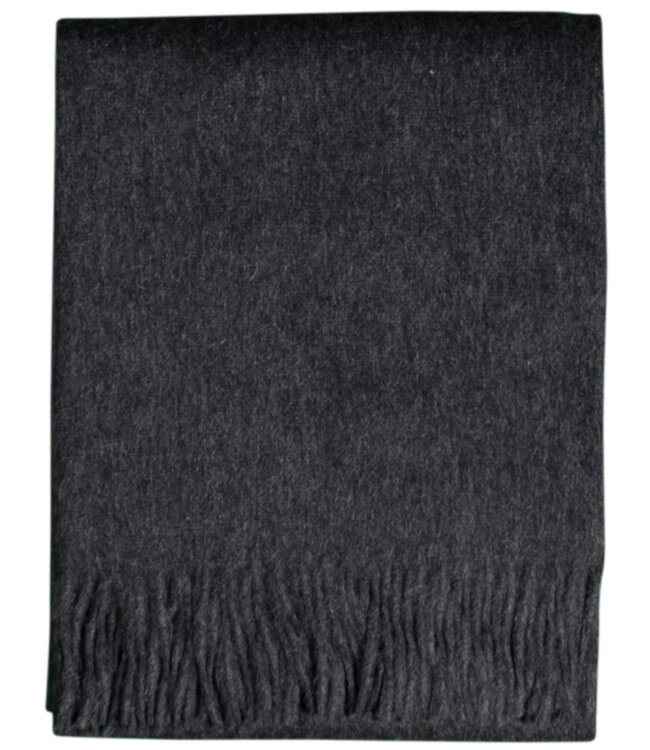 Van Buren sinds 1861 Alpaca plaid | antraciet | 200x150 cm