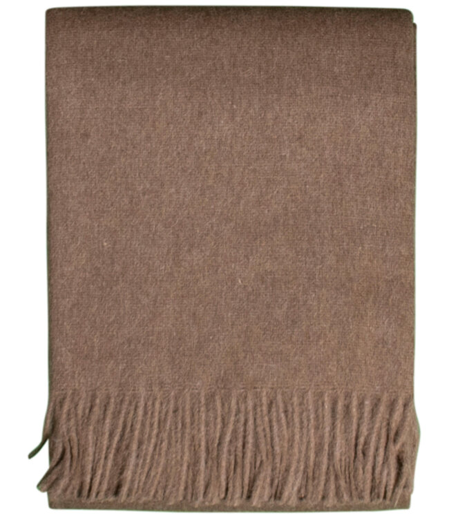 Van Buren sinds 1861 Alpaca plaid | Karamel | 200x150 cm