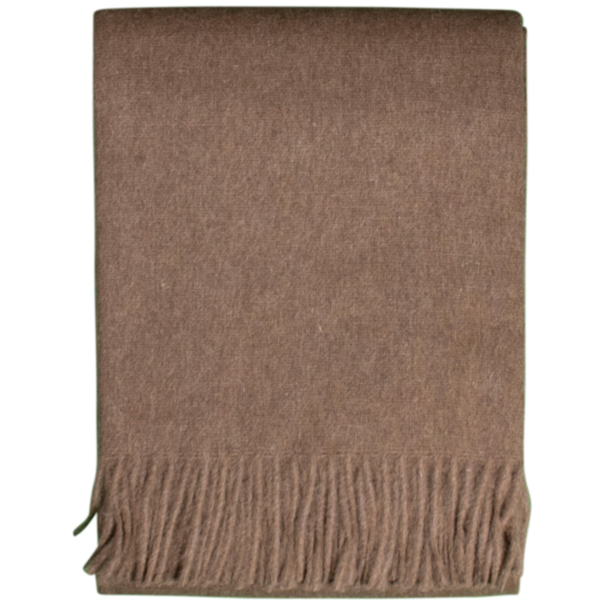 Van Buren sinds 1861 Alpaca plaid | Karamel | 200x150 cm