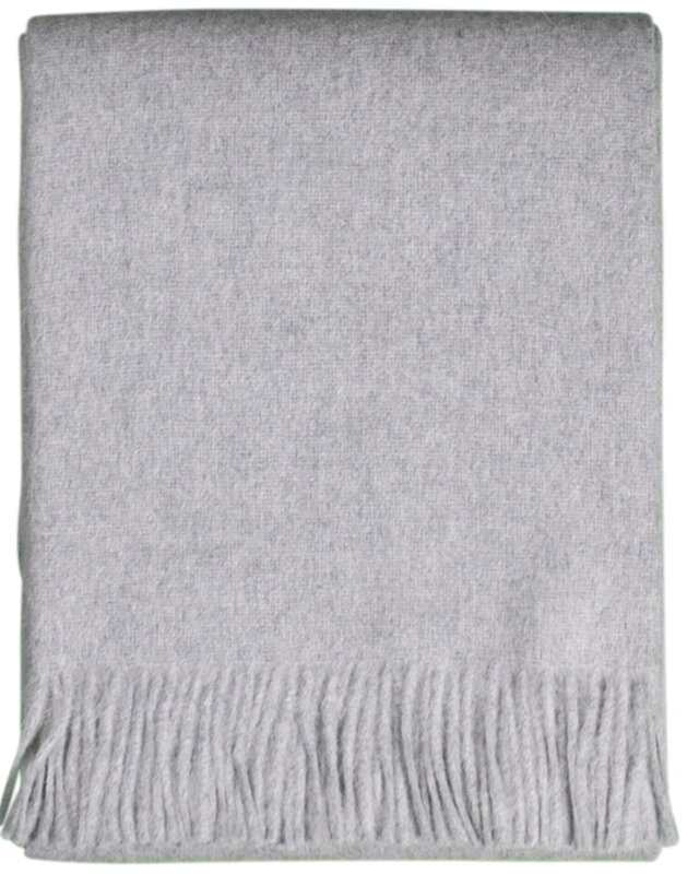 Van Buren sinds 1861 Alpaca Plaid | Lichtgrijs | 200x150cm