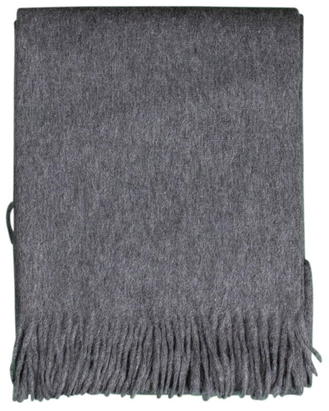 Van Buren sinds 1861 Alpaca Plaid | Grijs | 200x150cm