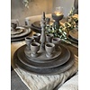 Houten Eierhouder | Inclusief 6 Eierdopjes | H28 x D24 cm