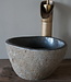 Rene Houtman Kleine Stenen Waskom + Spoelgat | H12,5 x B22 x D21 cm