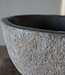 Rene Houtman Kleine Stenen Waskom + Spoelgat | H12,5 x B22,5 x D22,5 cm