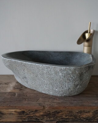 Rene Houtman Grote Waskom Rivierkom + Spoelgat | H15,5 x B46 x D34 cm