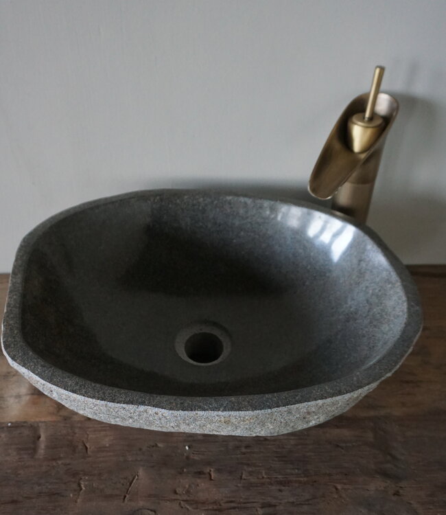 Rene Houtman Grote Waskom Rivierkom + Spoelgat | H15 x B42 x D32 cm