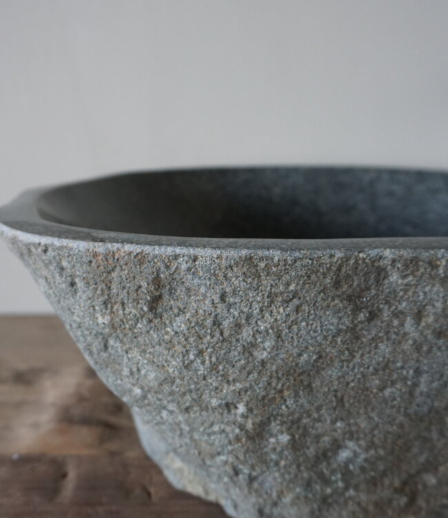 Rene Houtman Grote Waskom Rivierkom + Spoelgat | H15,5 x B42 x D32 cm