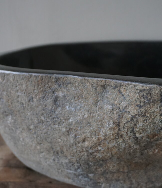 Rene Houtman Grote Waskom Rivierkom + Spoelgat | H15 x B48 x D32 cm