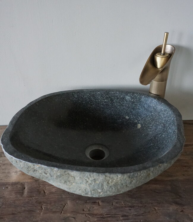 Rene Houtman Grote Waskom Rivierkom + Spoelgat | H14 x B45 x D34 cm