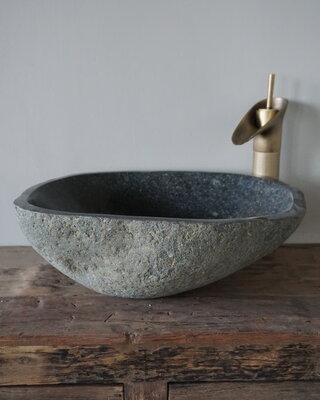 Rene Houtman Grote Waskom Rivierkom + Spoelgat | H14 x B45 x D34 cm