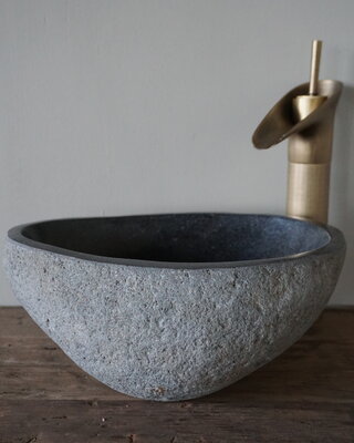 Rene Houtman Medium Waskom Rivierkom + Spoelgat | H13 x B33 x D26 cm