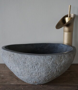 Rene Houtman Medium Waskom Rivierkom + Spoelgat | H13 x B33 x D26 cm