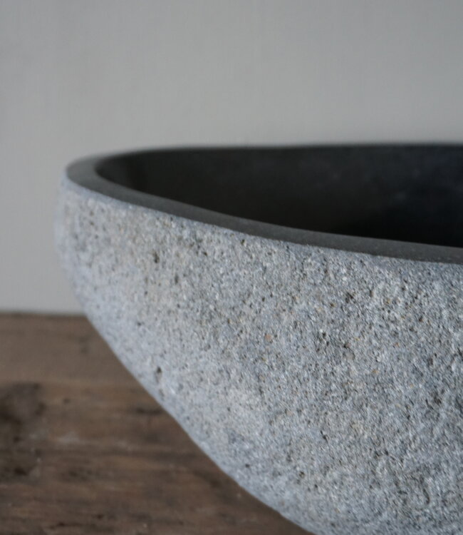 Rene Houtman Medium Waskom Rivierkom + Spoelgat | H13 x B33 x D26 cm