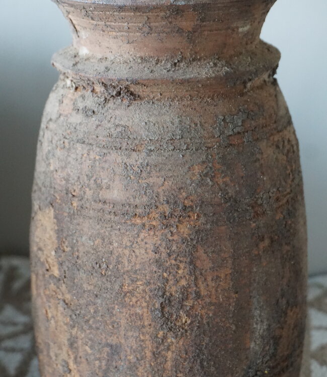 Aura Peeperkorn Pottenset Van 4 | Houten Nepalese Potten