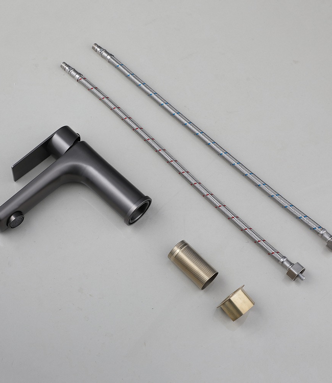 Rene Houtman Moderne Wastafelkraan | Mengkraan | Gun Metal