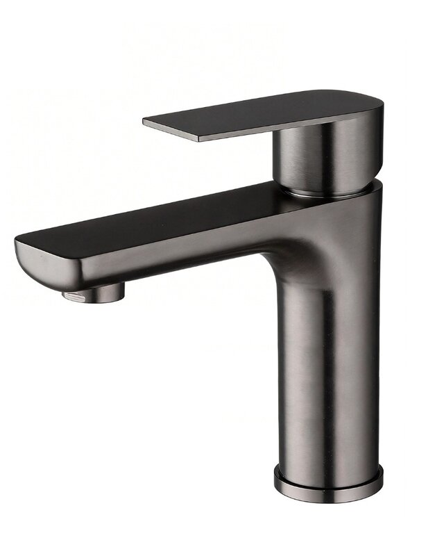 Rene Houtman Moderne Wastafelkraan | Mengkraan | Gun Metal