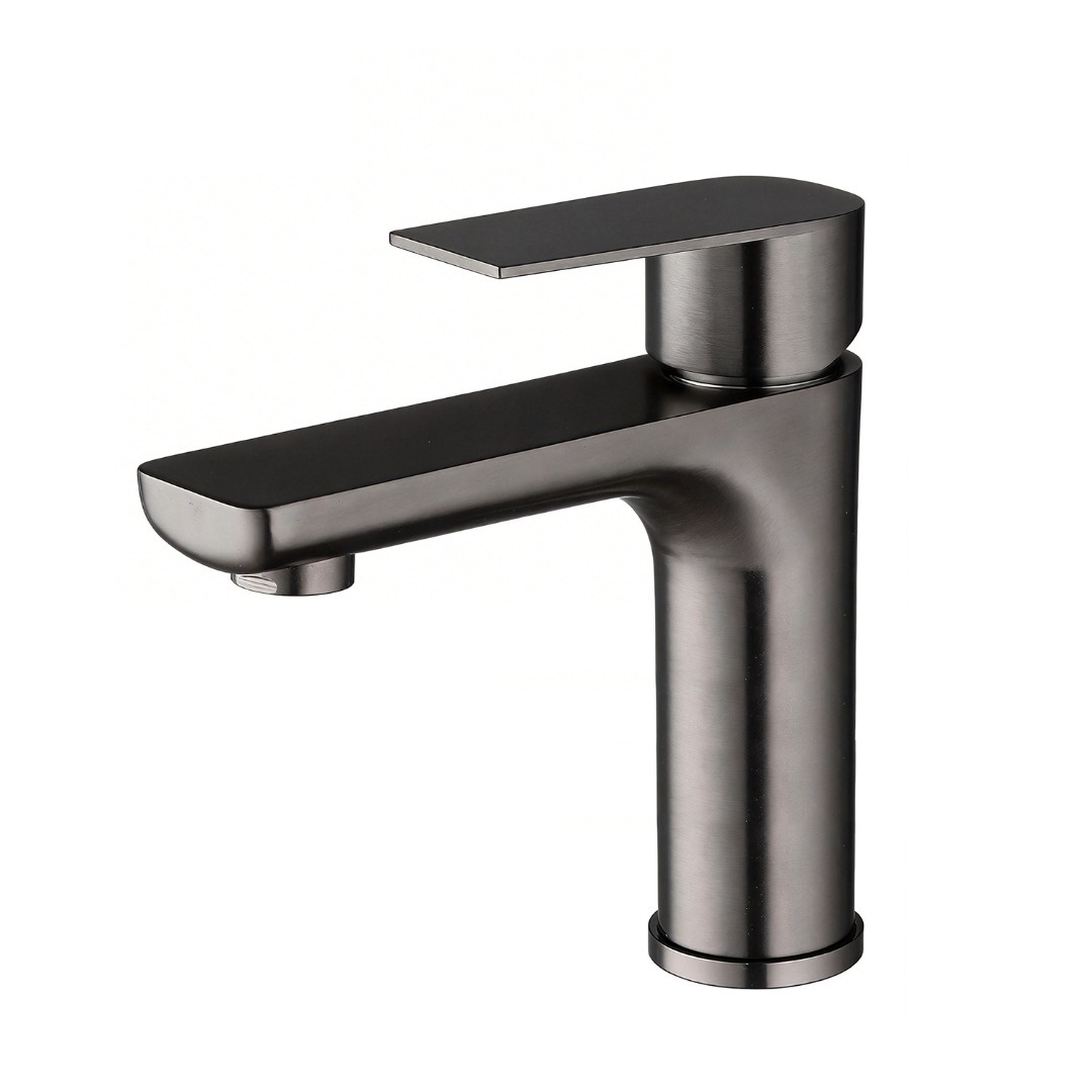 Rene Houtman Moderne Wastafelkraan | Mengkraan | Gun Metal