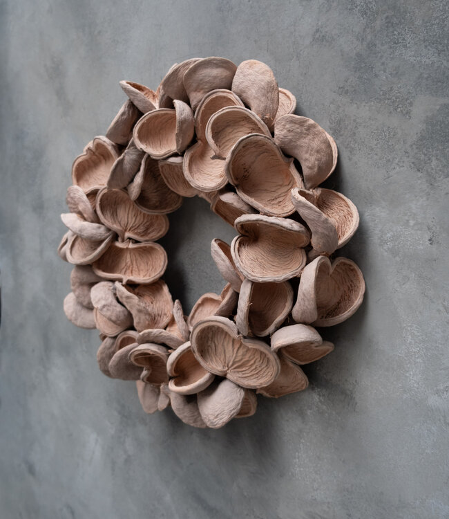 Rene Houtman Krans Badam | Oudroze | D45 cm