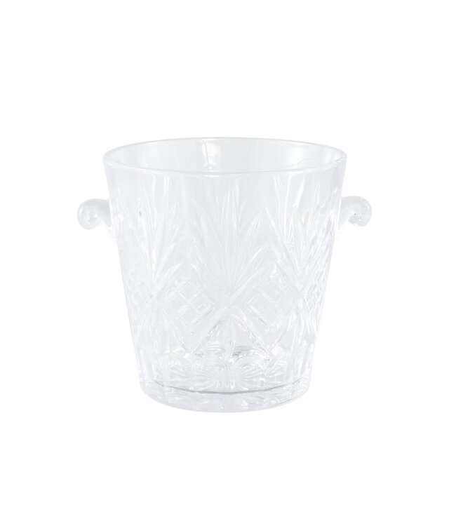 PTMD Kristallen glazen ronde ijs emmer