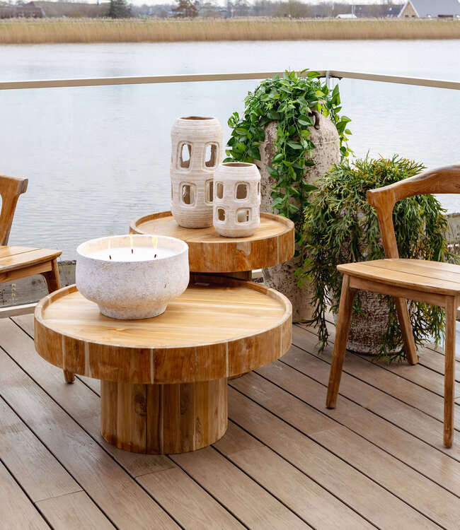 PTMD Kristallen glazen ronde ijs emmer