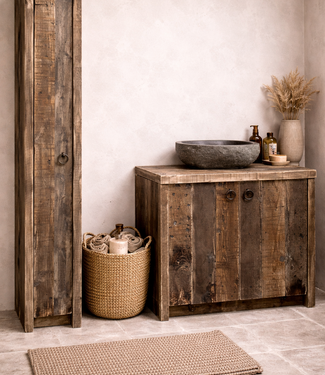 Rene Houtman Oud houten badkamermeubel Kelsey 90 cm