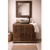 Wastafelmeubel Teun 90x90x40 cm Naturel Hout