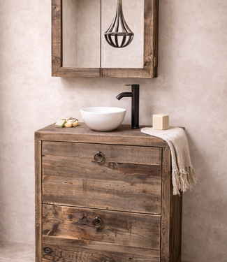 Rene Houtman Isabelle Badkamermeubel 2 Lades - H90 x B75