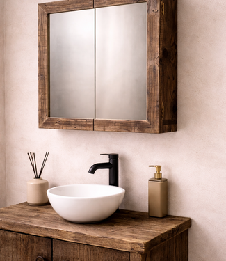 Rene Houtman Spiegelkast Isabella - Greeploos - L75 x B60 x D15